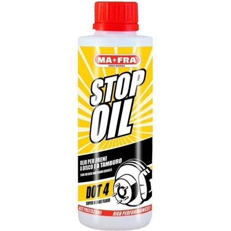Olio freni Mafra stop oil dot 4 liquido 250 ml