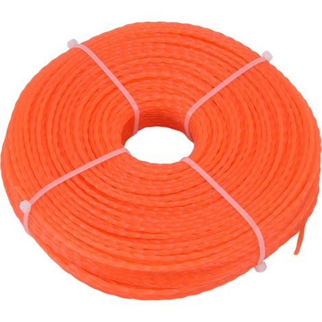 100 m Nylon-Schneidfaden, 2,7 mm gedrehter Schneidfaden, für Rasenmäher und Gartentrimmer (1/5)