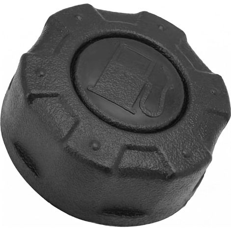 Bouchon de Réservoir Tondeuse Anti Fuite et Évaporations, Couvercle MS139-42 en Polyuréthane Résistant aux Carburants, Pièce de Rechange pour Moteur Thermique de Jardin, Noir, 45mm, 1 Pièce (1/5)