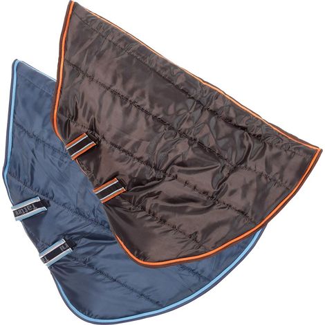 Vollständig, Blau 09: Abnehmbare Nackenrolle aus 420D Polyester-Gewebe mit 330g Polyfill-Polsterung für Boxdecke