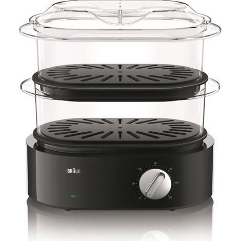 Cuiseur Vapeur - BRAUN - Identity FS 5100 - 850W - Turbo Vapeur - Minuteur (1/4)