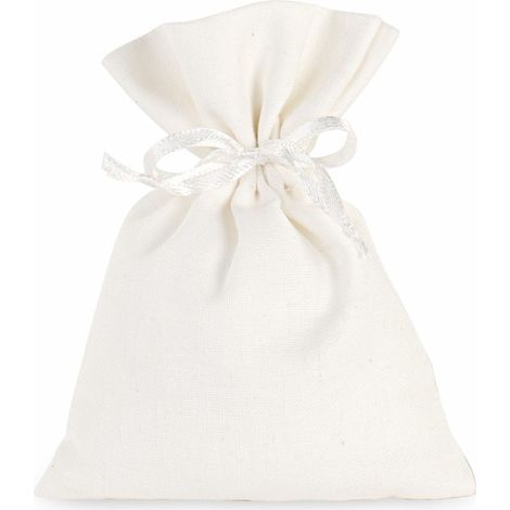 Cupido&Co. Sacchetto Portaconfetti 100 x 140 Mm Avorio 12 Pz