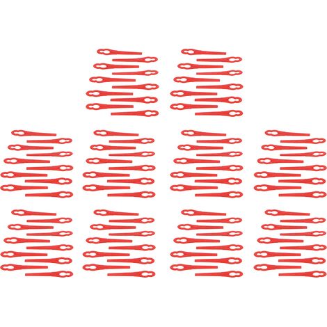 Lames de Remplacement en Plastique pour Taille-haies, 100 Pièces pour Élagage et Tonte de Jardin (1/5)