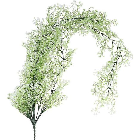 1 fleur artificielle en rotin (1/3)