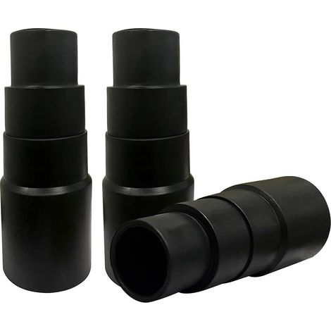 Adaptateur Tuyau Aspirateur - Réducteur Universel 25 À 42 Mm - Pour Scies À Fil Et Scies Circulaires - Lot De 3 Pièces