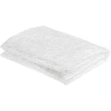 Fibre Verre Tapis, 1 Oz Fibre Verre Haché Brin Tapis 1x5m(39" Large x 5,47yard Long) pour Voitures Bateaux Vide Ensachage Moulage Composites Réparation (1/5)