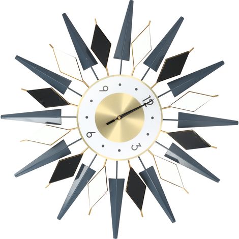 Moderne, kreative Wanduhr zum Aufhängen – Dekorative Wanduhr für Wohnzimmer und Zuhause (1/5)