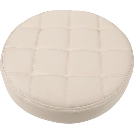 Round Stool Seat in PU Comfortable Seat Cushion for Bar Stools Replacement Accessory for Home and Restaurant Use 12.60 x 12.60 x 2.95 Inches (1/5)