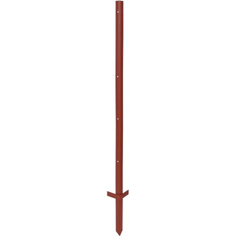 Ako Metal Post per recinzioni, ad angolo, 115 cm x 2 mm