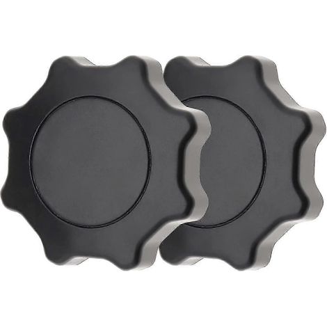 Molette de réglage du siège avant du véhicule (noire) (2 pièces) (1/5)
