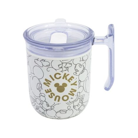 TAZA HARMONY DOBLE PARED C/ TAPA 470ML MICKEY MOUSE