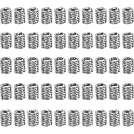 Lot de 50 inserts filetés US 10-24x2D, douille de protection de fil, outil de réparation de fixations métalliques standard (1/5)