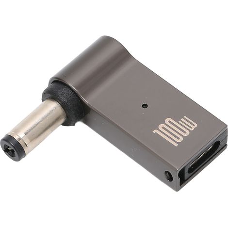 Adaptateur 100W PD Type C Femelle vers Mâle Coque Aluminium Léger Portable pour Lenovo (1/5)