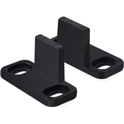 Sliding Door Trim, Barn Door Floor Guide, Adjustable Non-Slotted Bottom Guide Hardware Parts (1/5)