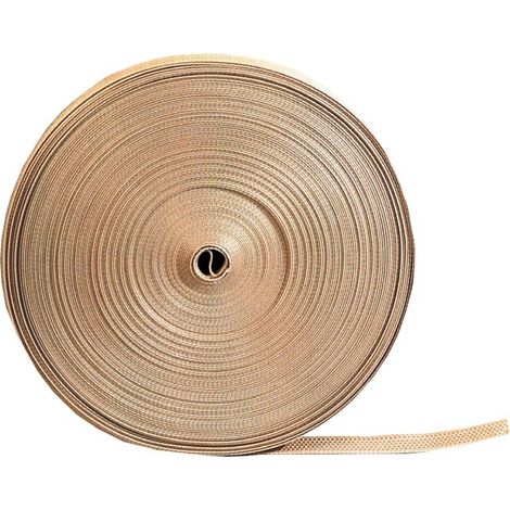 RATHGEBER, Rollladengurt 22/23mmx50m creme/silber 380kg Reißfestigkeit (1/2)