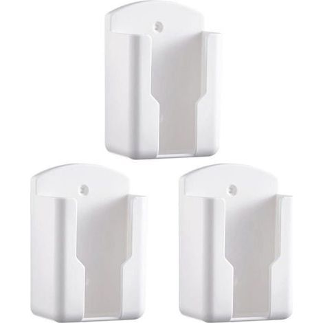 Porta telecomandi in 3 pezzi, organizer per telecomandi da parete, supporto per telecomandi (1/5)