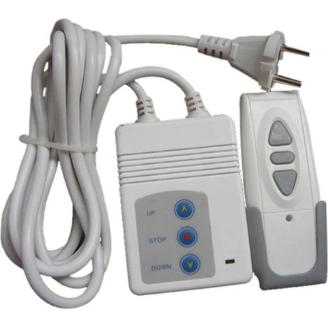 EU Type AC 220V 433MHZ Moteur électrique Projection Écran Contrôleur Rideau électrique Moteur Télécommande sans fil Interrupteur Contrôleur Rideau électrique (1/5)