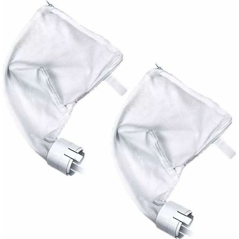 Lot de 2 sacs filtrants de rechange avec fermeture éclair pour nettoyeur de piscine Polaris 360/380-AquaForge (1/5)