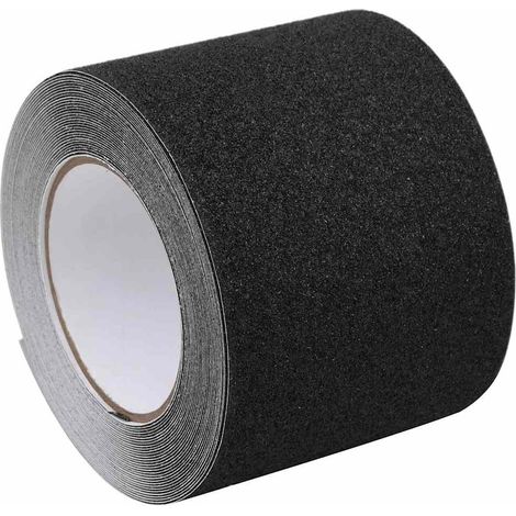 vidaXL Cinta antideslizante negra PVC 0,1x10 m (1/5)