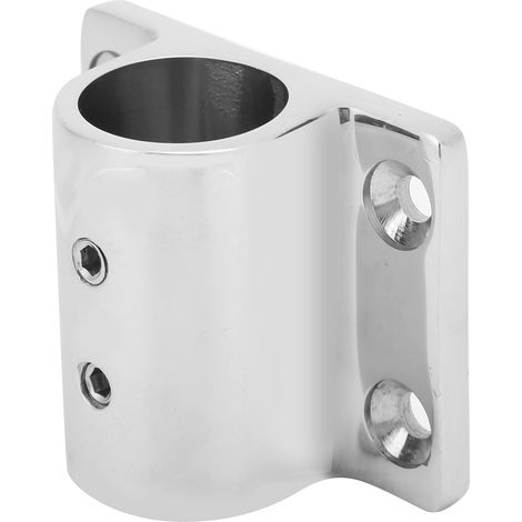 Tube marin à base rectangulaire en acier inoxydable, tube de bateau à base carrée, accessoire de quincaillerie pour bateaux, 22 mm (1/5)