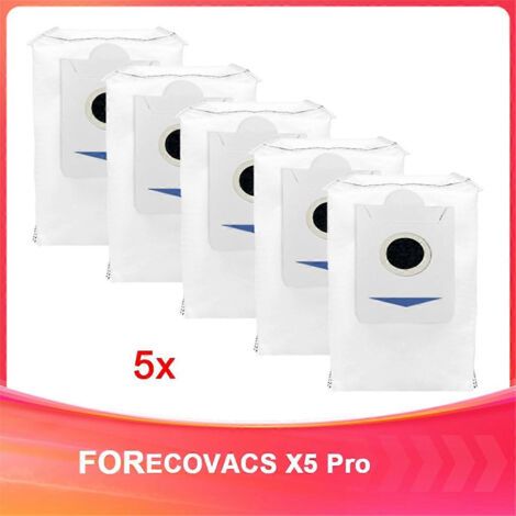 Pièces de rechange pour aspirateur X5 Pro : sac à poussière à charbon actif de rechange (1/5)