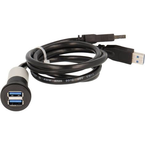 2 prese USB 3.0 A, 2 spine USB 3.0 A RRJ2USB3SW150 Schlegel Contenuto: 1 pz.