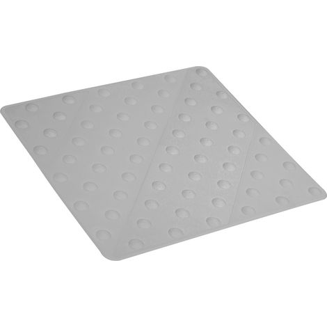 Novap – Dalle podotactile intérieure/extérieure grise 458x420mm – Surface granitée anti-dérapante – Dômes en relief Ø 25mm – 6103356