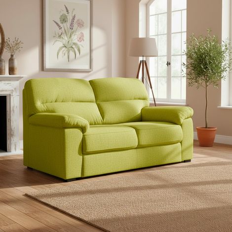 Divano 3 posti Alenda tessuto Roma16 colore Verde 211x98x92h (1/5)