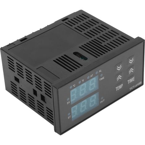 2-in-1-Digitalthermostat, Temperatur- und Zeitregler mit Digitalanzeige für Heizpressen, 100–240 V (1/5)