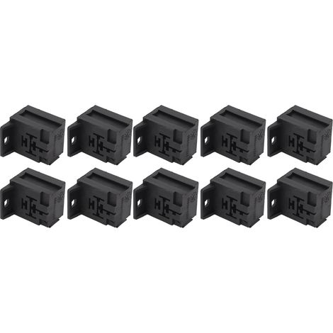 10 Relais 40A 5 Broches avec Connecteurs pour Systèmes Voiture, Éclairage et Démarrage à Distance (1/5)