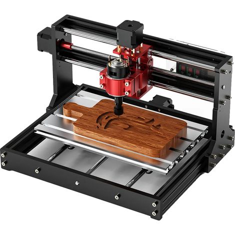 Fresadora CNC, eje Z metálico, diseño fácil de usar, Suite 1, enchufe europeo (1/2)