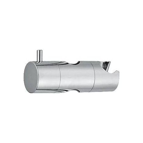 SUPPORT COULISSANT EN ABS CHROMÉ POUR TIGE D. 20 Dimensions : Chrome