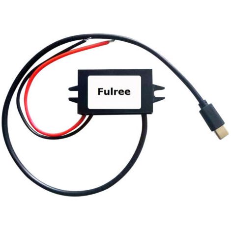 Convertisseur étanche 12V vers 5V 3A, module d'alimentation abaisseur CC-CC USB Type C, compatible avec Raspberry Pi 4, téléphone portable et voiture. (1/4)
