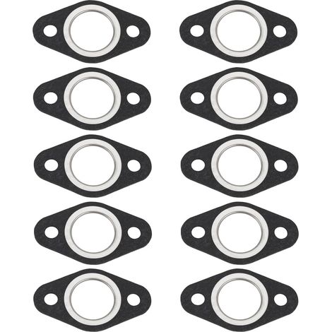 Pack de 10 Joints Collecteur d'échappement 25 Mm ID Silencieux Anti-Bruit Scooters 2T 50 CC Compatible avec Booster (1/5)
