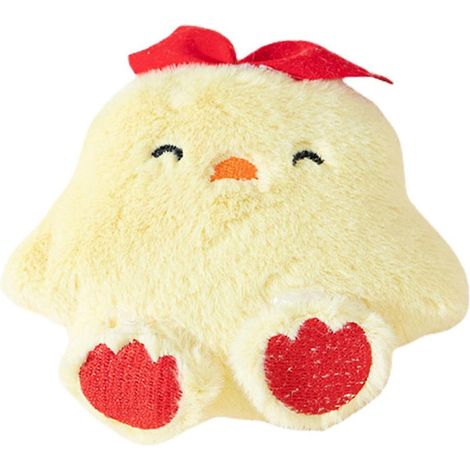 Peluche pour chat résistante aux morsures, douce et exquise, en forme d'ourson de dessin animé, jouet à mâcher pour chaton à l'herbe à chat (1/5)