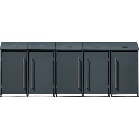 Westmann Boîte à ordures en métal Moderna 5  5x240 L 