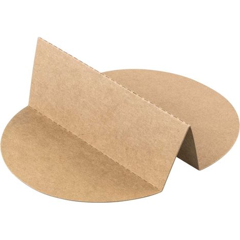 Séparateur en carton kraft pour Saladier rond 750 ml - 500 unités - Betik