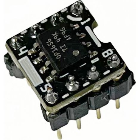 L'OPA1656 se targue d'un courant de sortie élevé de 100 mA, équivalent à une capacité de sortie de 2,4 W à ±12 V. (1/2)