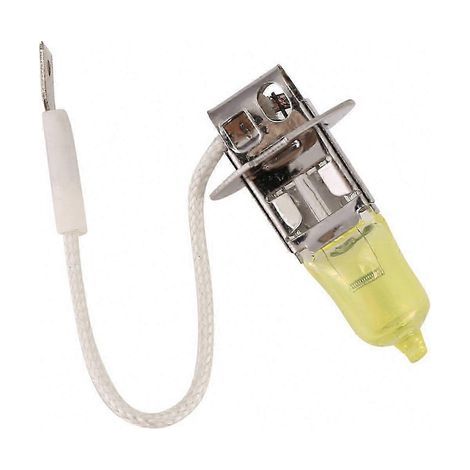 Gelbe H3-Halogenlampen für Nebelscheinwerfer, 100 W, 12 V Gleichstrom, Fahrzeugbeleuchtung (1/5)