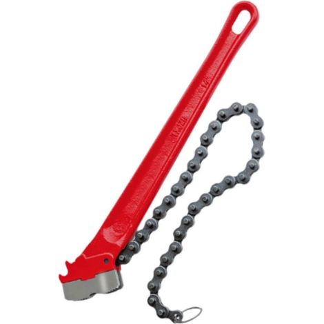Clé à chaîne de 14 pouces, outil de plomberie, clé à pipe multifonction pour filtre à huile (1/4)