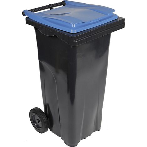 Bac roulant de tri sélectif 120l
