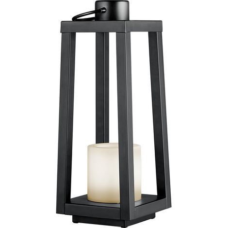 Lampe Solaire Rechargeable Loja Noir 1W LED (1/3)