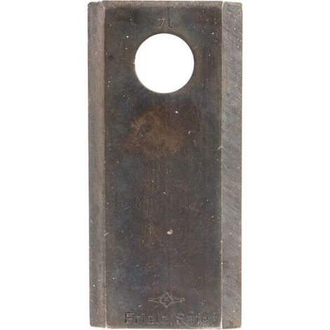 Cuchilla izda./dcha. de segadora 107 x 50 x 4 mm orificio di谩metro 19 mm adecuada para PZ/Vicon (paquete de 25 unidades) (1/3)
