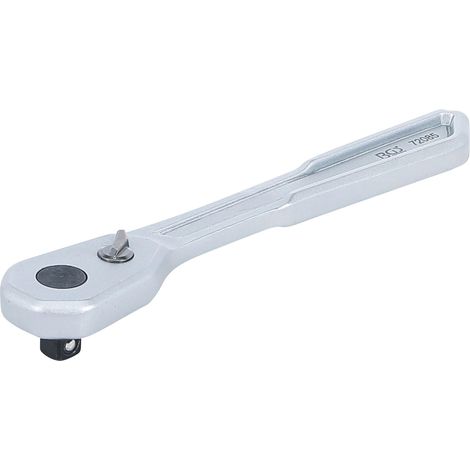 BGS Cliquet réversible extra-plat à denture fine 6,3 mm (1/4") (1/4)