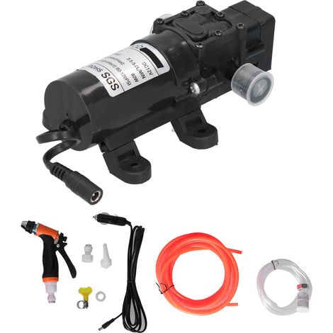 Pompe de nettoyeur haute pression portable pour voiture, kit de nettoyage pour la maison et le jardin. (1/5)