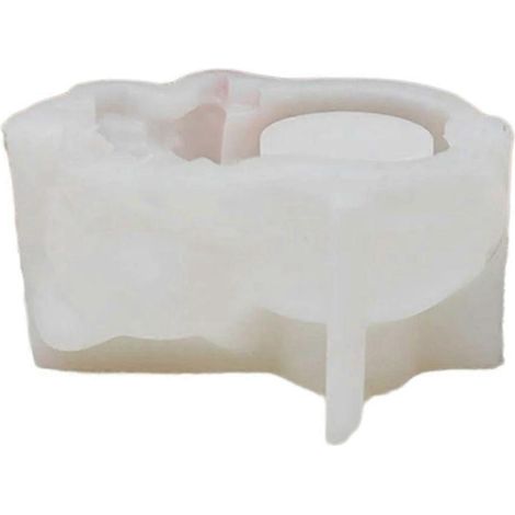 Moule en silicone pour bougeoirs à motifs de chats mignons - Créations DIY (1/4)