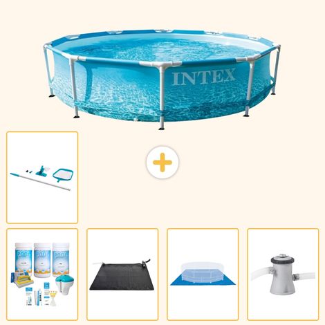 Intex Piscine Tubulaire Ronde - 305x76 cm - 6-pièces  S20963 (1/2)