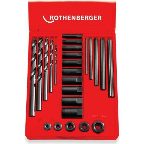 ROTHENBERGER  Juego  extractor  de  machos  Gr.2,  M5-M16,  25  piezas  -  71311