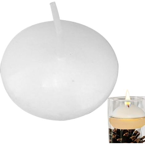 Bougies flottantes pour centres de table Articles Maison Polyvalents Sans Bougies à brûler pour décor de table pour baignoire, piscine, vase, mariages, fêtes, ambiance romantique (1/5)