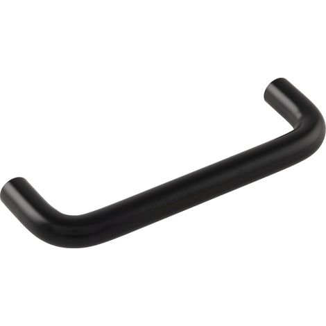 Griff Sulis ø 10 mm, LA 96 mm, Breite 106 mm, Stahl schwarz lackiert